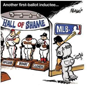 Steroids in the hall of fame baseball